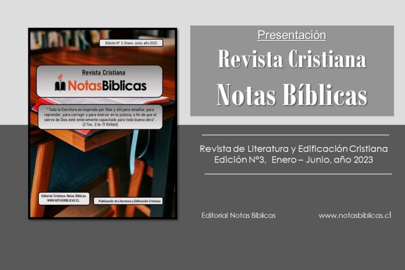 Revista Cristiana Notas Bíblicas.