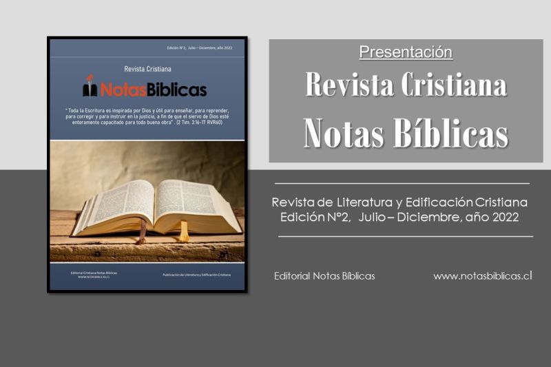 Revista Cristiana Notas Bíblicas.